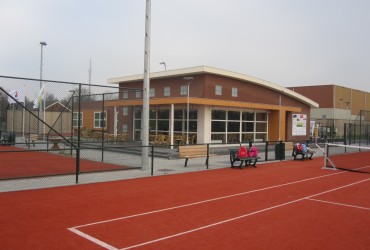 Sportkantine tennisvereniging van Polanen te Klundert