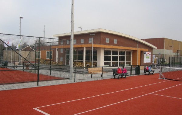 Sportkantine tennisvereniging van Polanen te Klundert